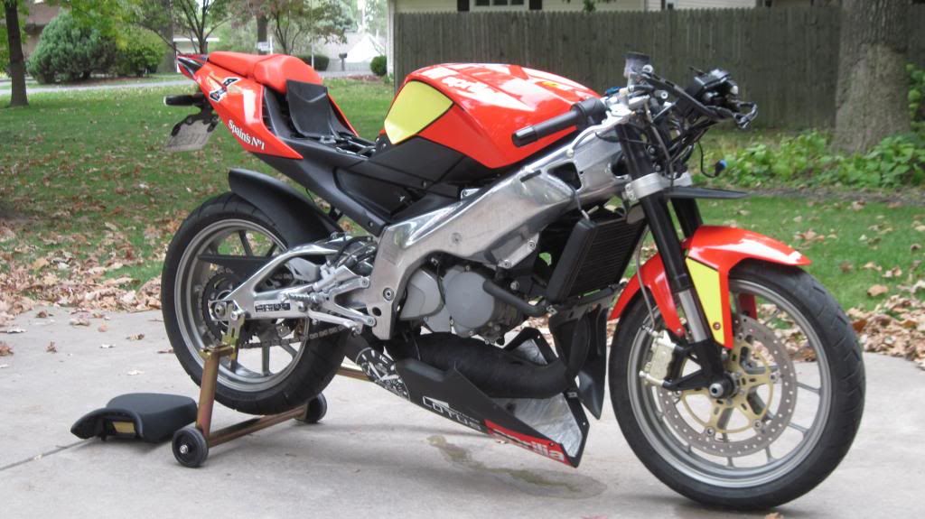 aprilia rs 125 plastics